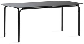 Τραπέζι εξωτερικού χώρου Provo 196, Μέταλλο, 74x90cm, Ανθρακί, Μέταλλο | Epipla1.gr
