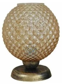 Επιτραπέζιο Φωτιστικό Πορτατίφ Γυαλί BALL TL-07/5010 Heronia-09-0123-Μελί 09-0123