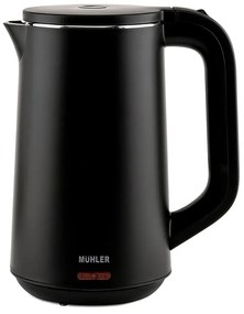Muhler WK-179D Βραστήρας 1,5lt Μαύρος