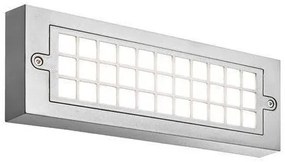 Απλίκα Φωτιστικό Τοίχου LED 6W 3CCT IP65 Πλέγμα Senario Pro Eurolamp-145-52118-Γκρι 145-52118