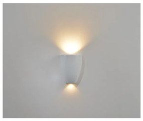 Απλίκα Φωτιστικό Τοίχου LED 7W Αλουμίνιο Luma Lighting 123-01447-18-white Λευκό