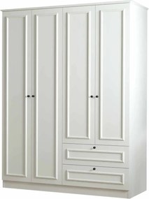 Wardrobe Mira 210 White