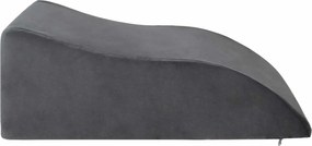 vidaXL Μαξιλάρι Ποδιών Γκρι 68 x 41 x 24 εκ PU Αφρός