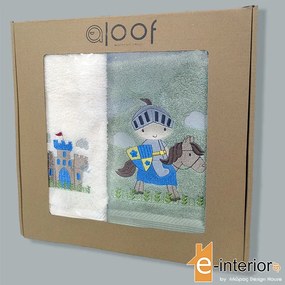 Σετ Πετσέτες Παιδικές 2τμχ Aloof Good Knight 0100200143350