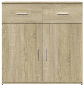 vidaXL Ντουλάπι Sonoma Δρυς 79x38x80 εκ. Επεξεργασμένο Ξύλο