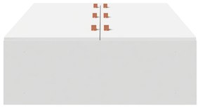 vidaXL Κρεβάτι αποθήκευσης  Λευκό 80x200 εκ.