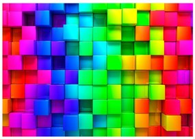 Φωτοταπετσαρία - Colourful Cubes 200x140