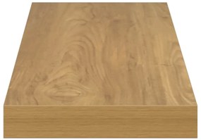 vidaXL Ράφι Τοίχου Επιτοίχιο Καφέ 50 x 23 x 4 εκ. Επεξεργασμένο ξύλο