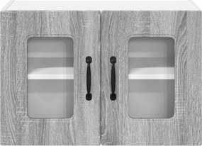 vidaXL Πάνελ πλυντηρίου πιάτων Kalmar 2 pcs Γκρίζο Σονομα