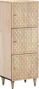 vidaXL Ντουλάπι 40 x 33 x 110 εκ. από Μασίφ Ξύλο Μάνγκο