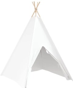 vidaXL Σκηνίτσα Teepee Λευκό 120 x 120 x 150 cm