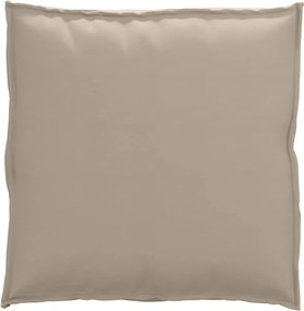 vidaXL Μαξιλάρι Taupe 70 x 70 x 12 cm Ύφασμα Όξφορντ