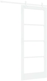 vidaXL Συρόμενη Πόρτα Λευκό 83 x 202 εκ.