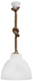 Φωτιστικό Οροφής Μονόφωτο Heronia Bottle/29 31-0941 Rope/White