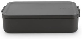 Brabantia 1006287 Δοχείο Φαγητού Πλαστικό Make&amp;Take 2L, Dark Grey