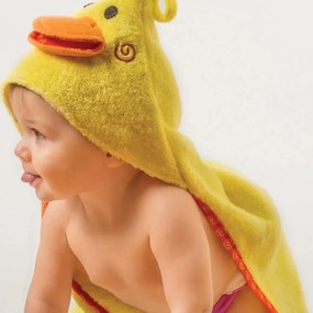 Βρεφική Κάπα (77x77) Zoocchini Puddles The Duck