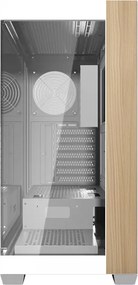 Darkflash DS900W θήκη υπολογιστή χωρίς ανεμιστήρες (Λευκό)