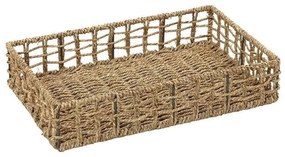 Καλάθι Διακοσμητικό Ορθογώνιο AST802 40Χ25cm Seagrass Beige Espiel Seagrass