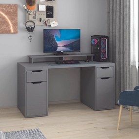 Γραφείο Ανθρακί AZER 150x60x75