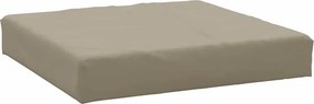 vidaXL Μαξιλάρια Παλέτας 2 τεμ. Taupe Ύφασμα Oxford