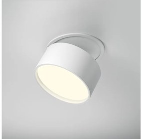 Χωνευτό Σποτ Φωτιστικό Οροφής LED 12W Λευκό Dimmable Onda DL024-12W-DTW-W Maytoni DL024-12W-DTW-W