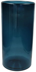 Βάζο ArteLibre Μπλε Γυαλί 24.5x24.5x50cm