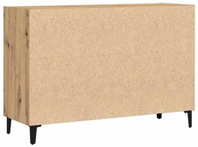 vidaXL Ραφιέρα Αρτισιανή Δρυς 103,5 x 35 x 70 εκ. από Επεξεργ. Ξύλο