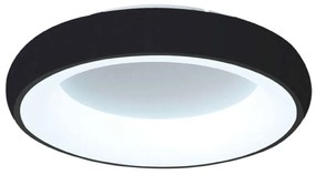 Φωτιστικό Οροφής 42020-Α-Black 60x8cm Dim Led 8200Lm 110W 3000K/4000K/6000K Black-White Inlight