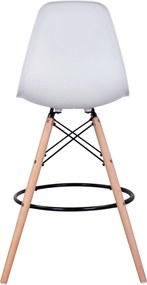 ΣΚΑΜΠΟ ΜΠΑΡ RENATA HM0173.01 ΛΕΥΚΟ 58x56x107Υ εκ.