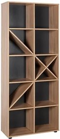 ΡΑΦΙΕΡΑ ΔΕΚΑ ΘΕΣΕΩΝ  75x30x188 εκ SONOMA velco-622-3682-31