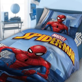 Σεντόνια Παιδικά Σετ 3τμχ Disney Spiderman 813 Digital Print DimCol Single 160x240cm 100% Βαμβάκι