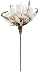 Τεχνητό Λουλούδι Αγκινάρα 00-1530-8 82cm White-Brown Marhome Foam