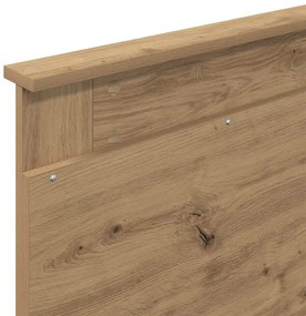 vidaXL Κεφαλάρι με κεφαλάρι Artisan Oak 80 cm Επεξεργασμένο ξύλο