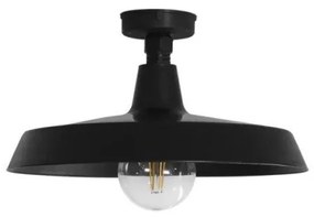 Φωτιστικό Οροφής US-GAS Μαύρο 86Χ37 31-1208 Heronia-31-1208-Μαύρο 31-1208