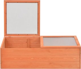 vidaXL Θερμοκήπιο 100x50x34 εκ. Ξύλινο