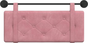 vidaXL Κρεμαστό Κεφαλάρι Ροζ Βελούδο