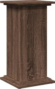vidaXL Βάση Οθόνης με Αποθ. Καφέ Δρυς 31x30x60 εκ. Επεξεργασμένο Ξύλο