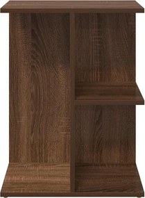 vidaXL Κομοδίνο Καφέ Δρυς 46,5x29x61 εκ. από Επεξεργασμένο Ξύλο
