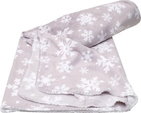 Κουβέρτα Fleece Μονή (150x220) Viopros Νοέλια Γκρι