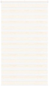 vidaXL Ζέβρα τυφλή μπεζ μάρμαρο Πλάτος υφάσματος 120,9 εκ. Πολυεστέρας