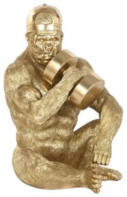 Διακοσμητική Φιγούρα Home ESPRIT Χρυσό Γορίλας 44 X 38 X 61,5 CM