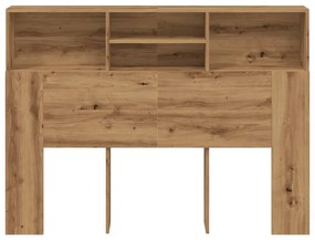 Ντουλάπι κεφαλάρι Δρυς τεχνίτης 140x19x103,5 cm - Καφέ