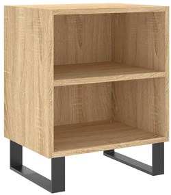 vidaXL Κομοδίνα 2 τεμ. Sonoma Δρυς 40x30x50 εκ. από Επεξεργασμένο Ξύλο