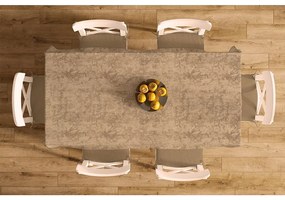 Καρέ Αλέκιαστο Panama Shadow Brown DimCol 90X90cm 90x90cm Βαμβάκι-Πολυέστερ