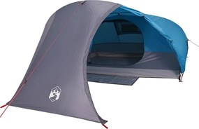 vidaXL Σκηνή Κάμπινγκ 4 Ατόμων Αδιάβροχη Μπλε