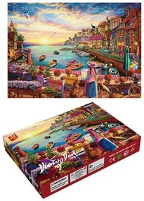 Παζλ 1000τμχ Πίνακας View Venice Σε Κουτί 20x5x29εκ. Toy Markt 69-1860