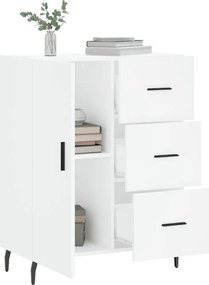 vidaXL Ντουλάπι Λευκό 69,5 x 34 x 90 εκ. από Επεξεργασμένο Ξύλο