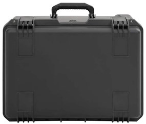 vidaXL Θήκη Πτήσης Φορητή Μαύρη 54x41,5x29 εκ. από Πολυπροπυλένιο