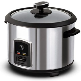 Berlinger Haus Βραστήρας Ρυζιού 700w 1.8lit Black Silver Collection BH-9273