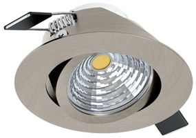 Φωτιστικό Χωνευτό Eglo 98307 SALICETO Νίκελ ματ (Nickel Mat- Satin) 4000K